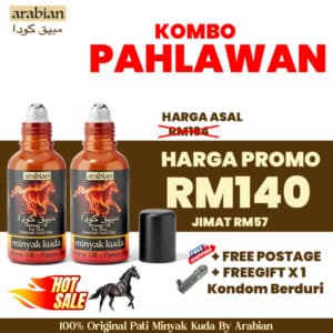 MINYAK KUDA - PAKEJ PAHLAWAN
